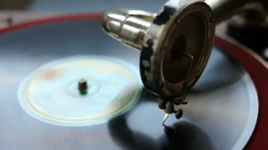 stock footage vintage gramophone